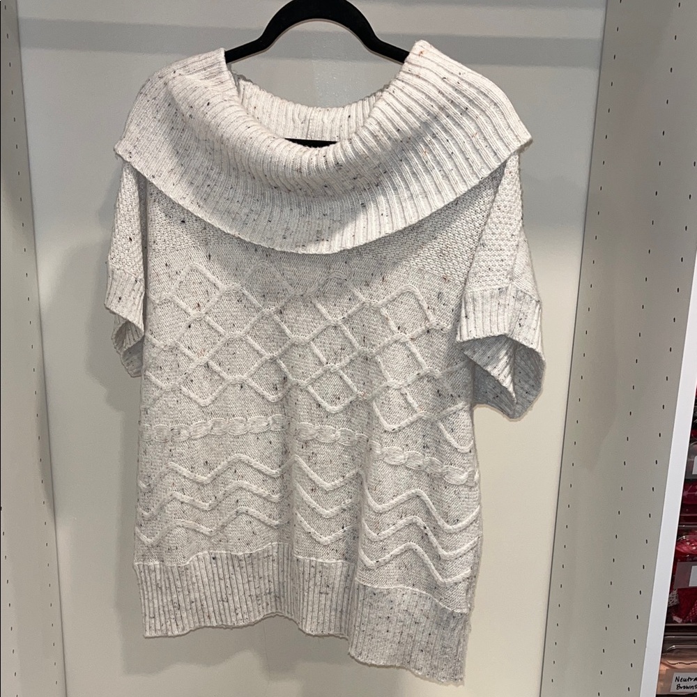 Women's Knit Cowl Neck Sweater Top